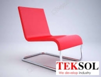 Chiếc ghế màu đỏ