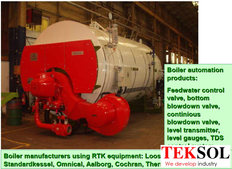 Ứng dụng RTK trong chế tạo lò hơi