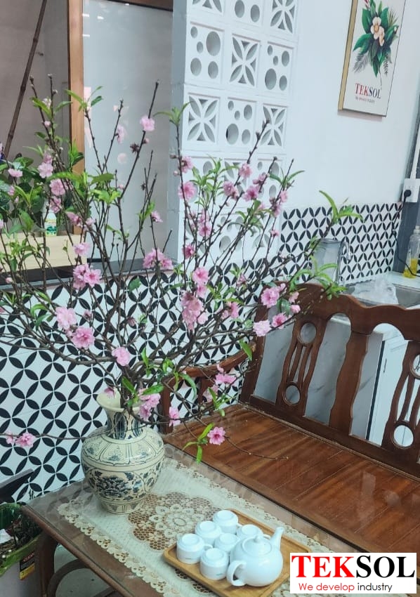 Ngày Tết ở xưởng TEKSOL